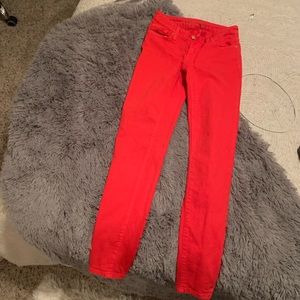 Kate Spade red jeans